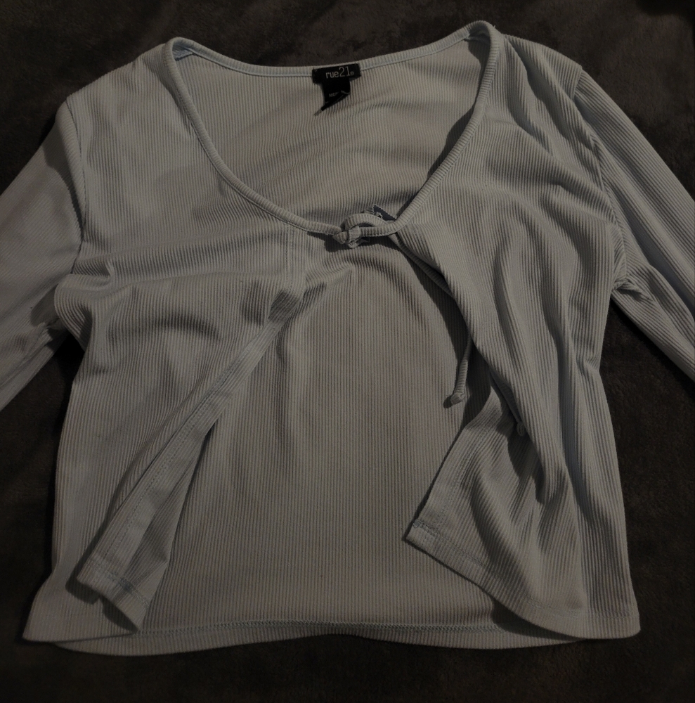rue 21 Light Blue Women's Top